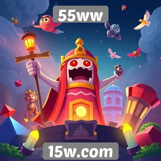 Catálogo de jogos oferecidos pelo 55ww