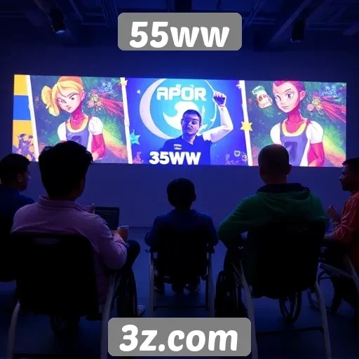 Acessibilidade dos jogos no 55ww