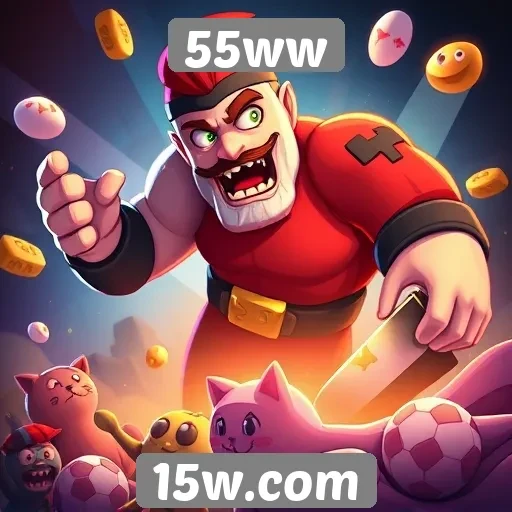 Novo catálogo de jogos no site 55ww