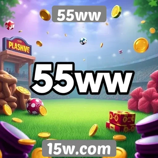 Visão geral do site de jogos 55ww