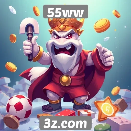 Avaliação do catálogo de jogos oferecido pelo 55ww